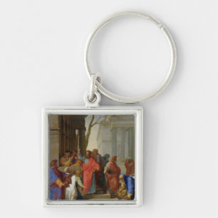 The Sermon of St. Paul at Ephesus, 1649 Key Ring