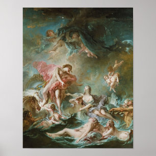 The Setting of the Sun by Francois Boucher Print