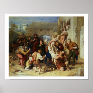 The Seven Ages of Man, 1835-8 (oil) Poster