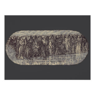 The seven angels with seven trumpets  poster