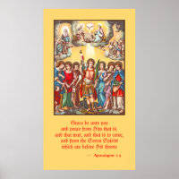 The Seven Archangels (CP 001; Chromolithograph)