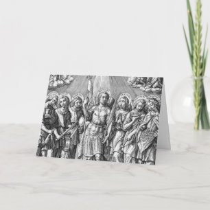 The Seven Archangels (M 034; Engraving) Card