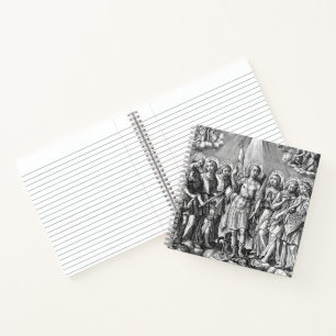 The Seven Archangels (M 034; Engraving) Notebook