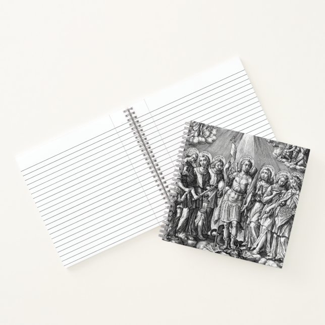 The Seven Archangels (M 034; Engraving) Notebook (Inside)