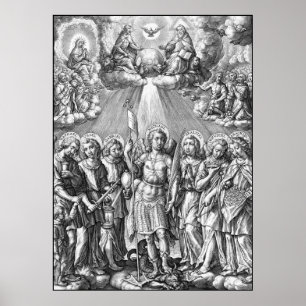 The Seven Archangels (M 034; Engraving) Poster