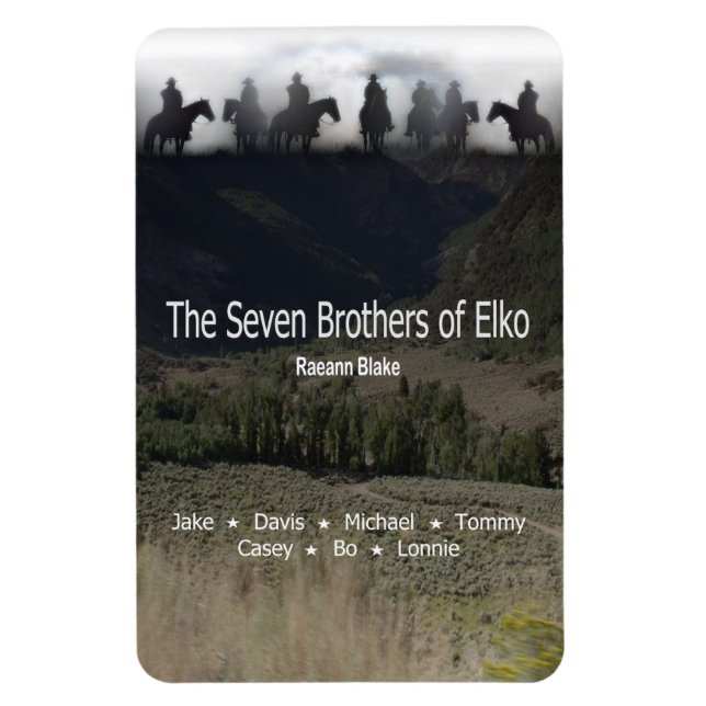 The Seven Brothers of Elko Flexible Photo Magnet (Vertical)
