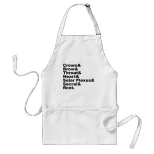 The Seven Chakras of Hinduism and Hindu Ritual Standard Apron