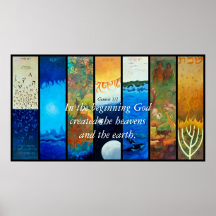 THE SEVEN DAYS OF CREATION, In the beginning Go... Poster