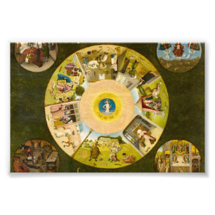 The Seven Deadly Sins and the Four Last Things Photo Print