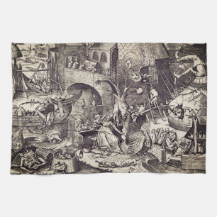The Seven Deadly Sins - Envy Tea Towel