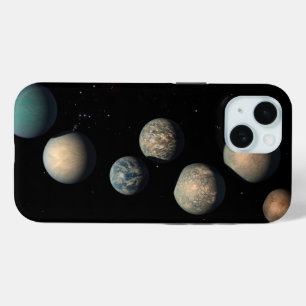 The Seven Earth-Size Planets Of Trappist-1 iPhone 15 Case