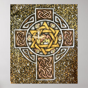 "The Seven Gifts of the Holy Spirit" - pen Poster