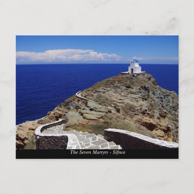 The Seven Martyrs – Sifnos Postcard (Front)