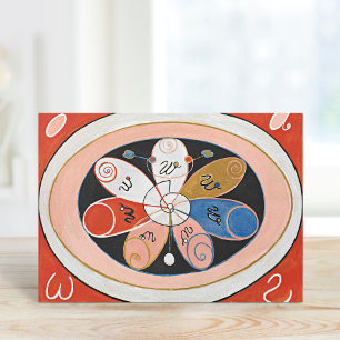 The Seven-Pointed Stars Hilma af Klint Card