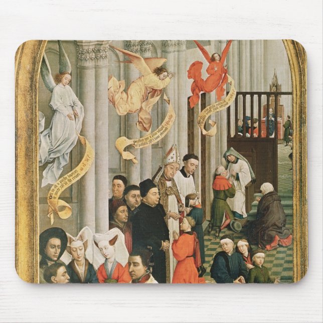 The Seven Sacraments Altarpiece Mouse Pad (Front)