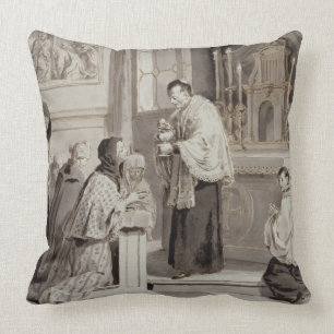 The Seven Sacraments: Communion, 1779 (pen, brown Cushion