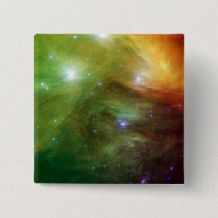 The Seven Sisters, also known as the Pleiades 15 Cm Square Badge