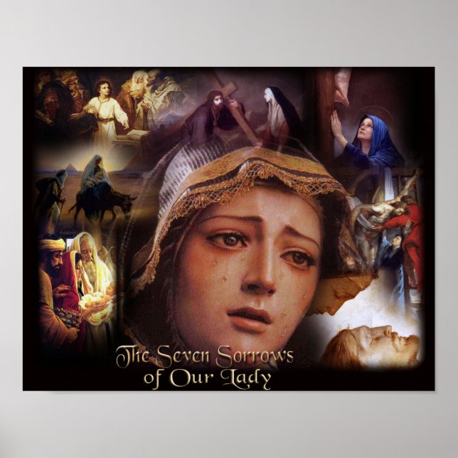 The Seven Sorrows of Our Lady. Poster (Front)