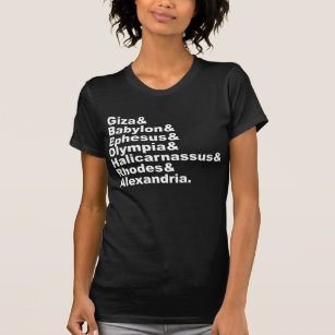 The Seven Wonders Of The Ancient World T-Shirt