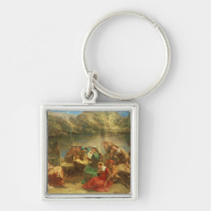 The Seventh day of the Decameron Key Ring