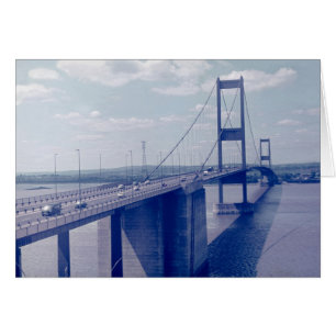 The Severn Bridge from Aust (1970s)