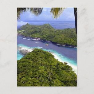 The Seychelles is a group of islands located in th Holiday Postcard