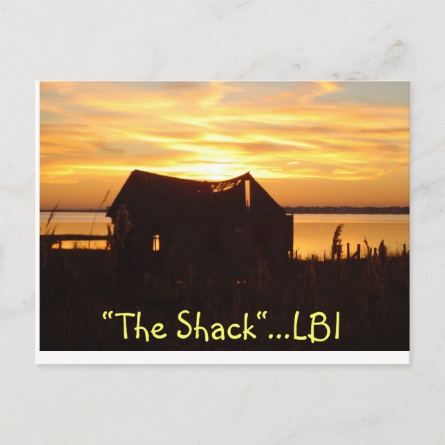 "The Shack"  Postcard (Front)