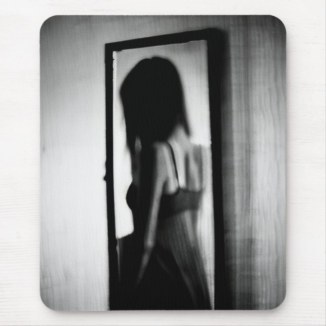 The Shadow Beyond the Mirror Mouse Pad (Front)