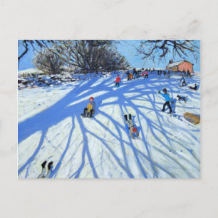 The shadow Derbyshire Postcard