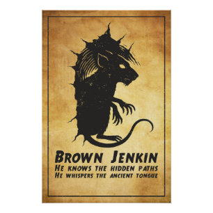 The Shadow of Brown Jenkin – A Miskatonic Mystery Poster
