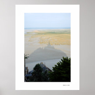 THE SHADOW OF MONT ST MICHEL Poster