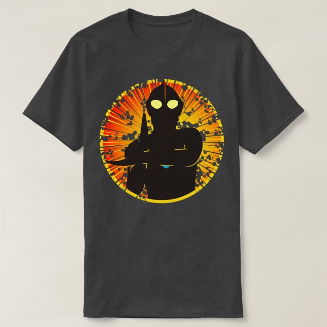 The Shadow of  Ultra Fighter from M78 T-Shirt (Design Front)