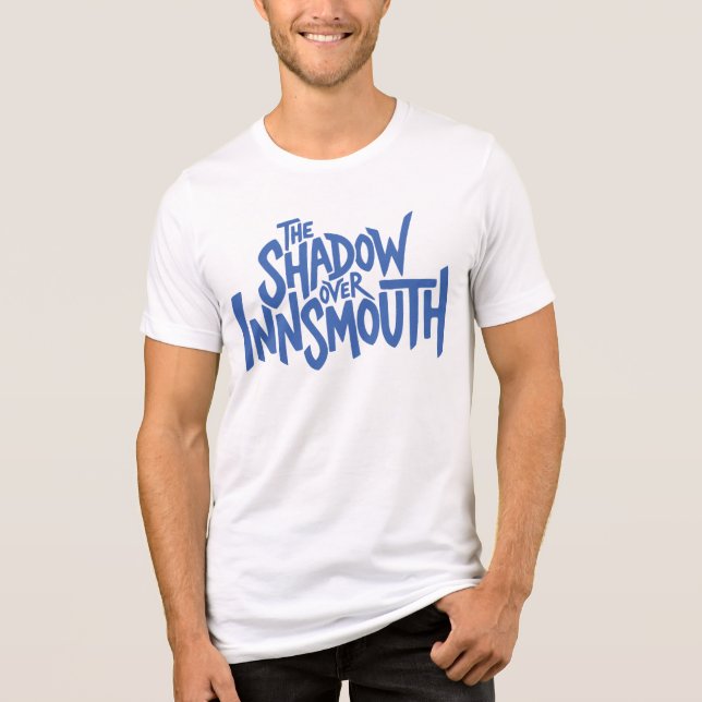 The Shadow over Innsmouth Lettering Tri-Blend Shirt (Front)