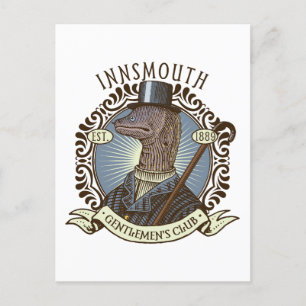 The Shadow over Innsmouth Lovecraft Gentleman Postcard