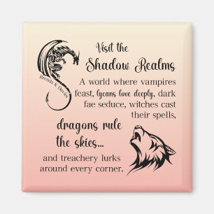 The Shadow Realms Brenda K Davies Magnet