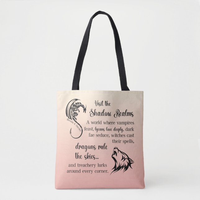 The Shadow Realms Brenda K Davies Tote Bag (Front)