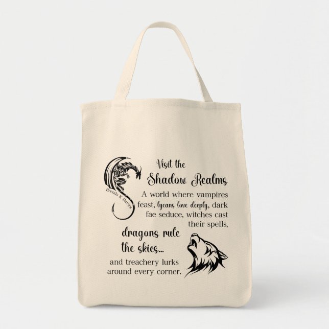 The Shadow Realms Brenda K Davies Tote Bag (Front)