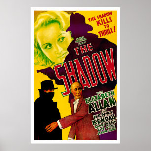 The Shadow - Vintage 1933 Movie Poster