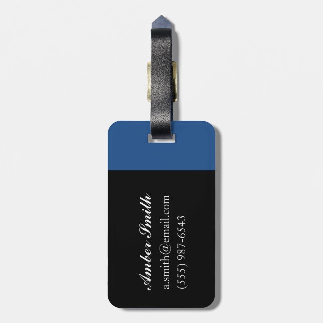The Shady Tree 1992 Luggage Tag (Back Vertical)