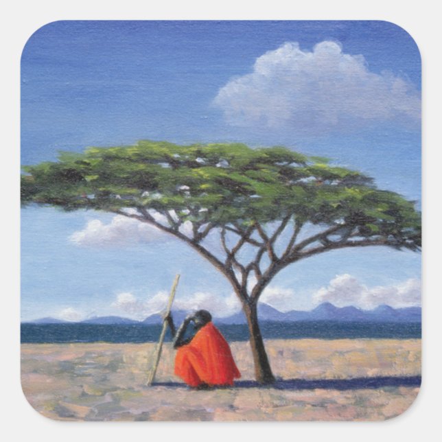 The Shady Tree 1992 Square Sticker (Front)