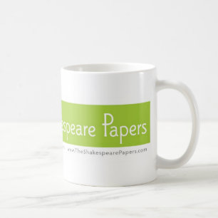 The Shakespeare Papers coffee mug