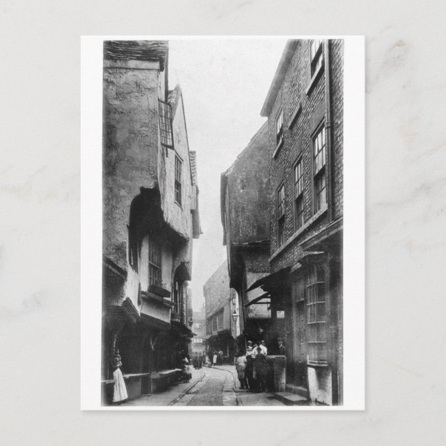 The Shambles 1901 Postcard (Front)