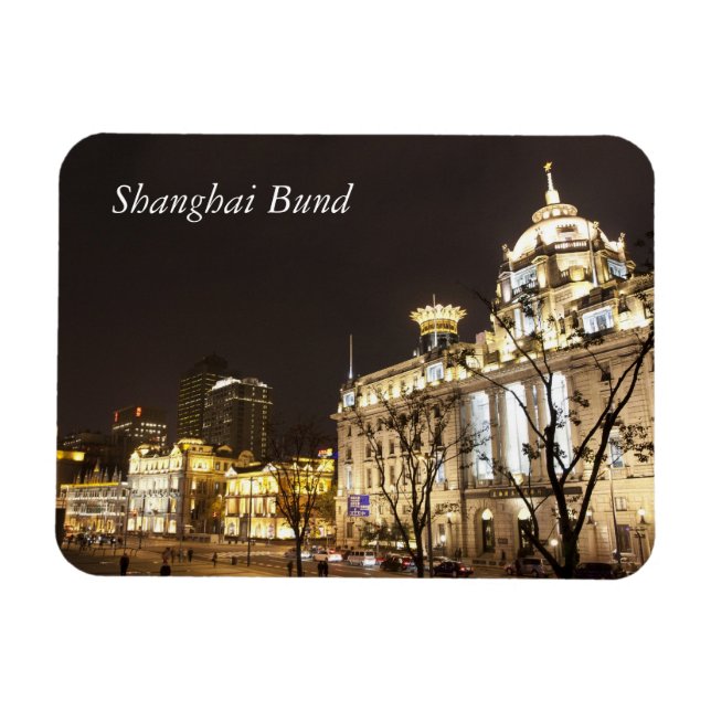 The Shanghai Bund, China Magnet (Horizontal)