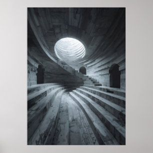 The Shape of Carved Rings × The Shape of Sinking Poster