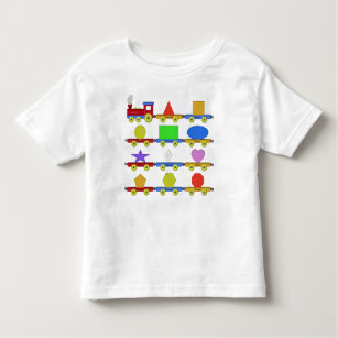 The Shape Train Toddler T-Shirt