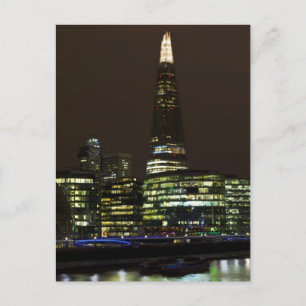 The Shard and Southbank London Postcard