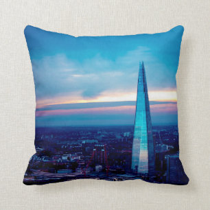 The Shard at Dusk Cushion
