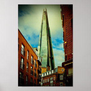 The Shard London Bridge Tower Southwark Poster