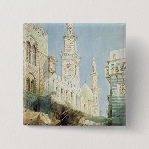 The Sharia El Gohargiyeh, Cairo 15 Cm Square Badge