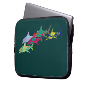 The sharks laptop sleeve